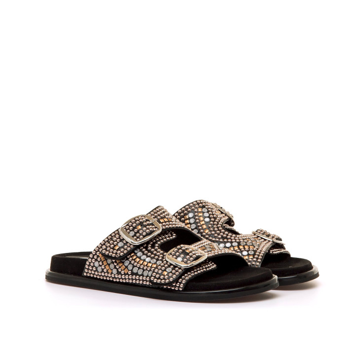 SANDALIAS DE MUJER MARIAMARE 68676 NEGRO 68676 62608 - Querol online