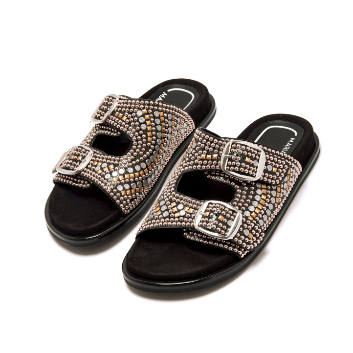 SANDALIAS DE MUJER MARIAMARE 68676 NEGRO 68676 62608 - Querol online