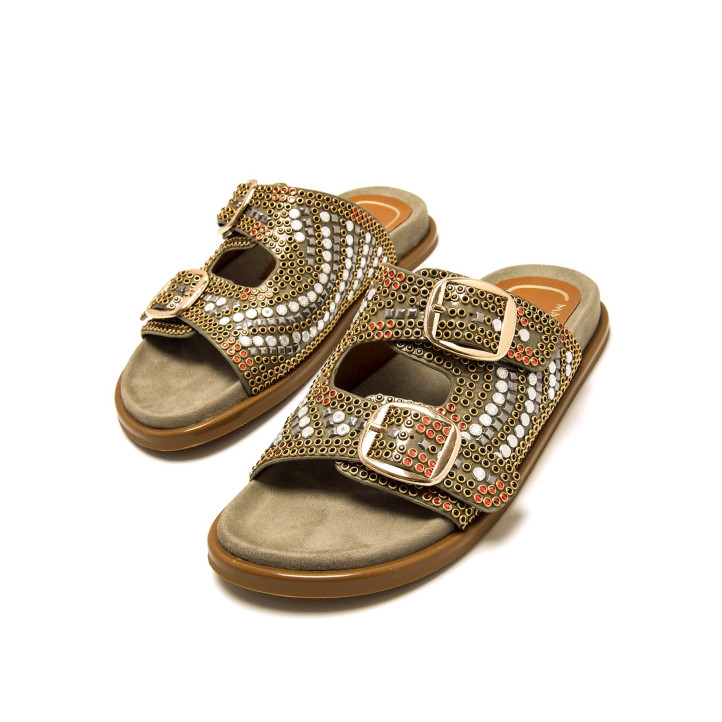 SANDALIAS DE MUJER MARIAMARE 68676 VERDE 68676 62609 - Querol online