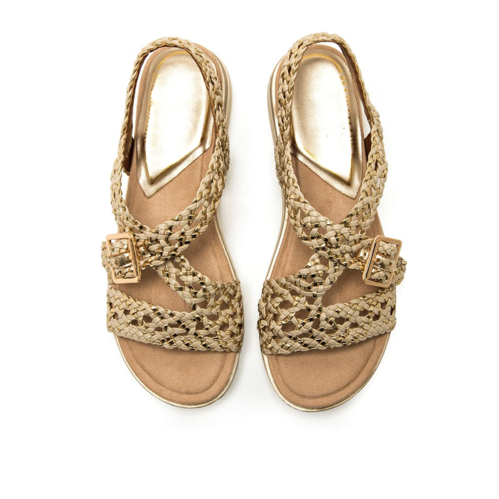SANDALIAS DE MUJER MARIAMARE 68724 BEIGE 68724 62635 - Querol online