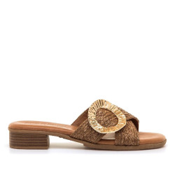 SANDALIAS DE MUJER MUSTANG INES MARRON 55954 62714 - Querol online