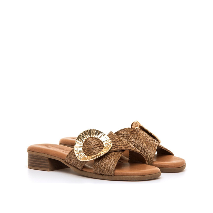 SANDALIAS DE MUJER MUSTANG INES MARRON 55954 62714 - Querol online