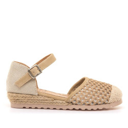 SANDALIAS DE NIñO MTNG KIDS PAD BEIGE 40051 62583 - Querol online