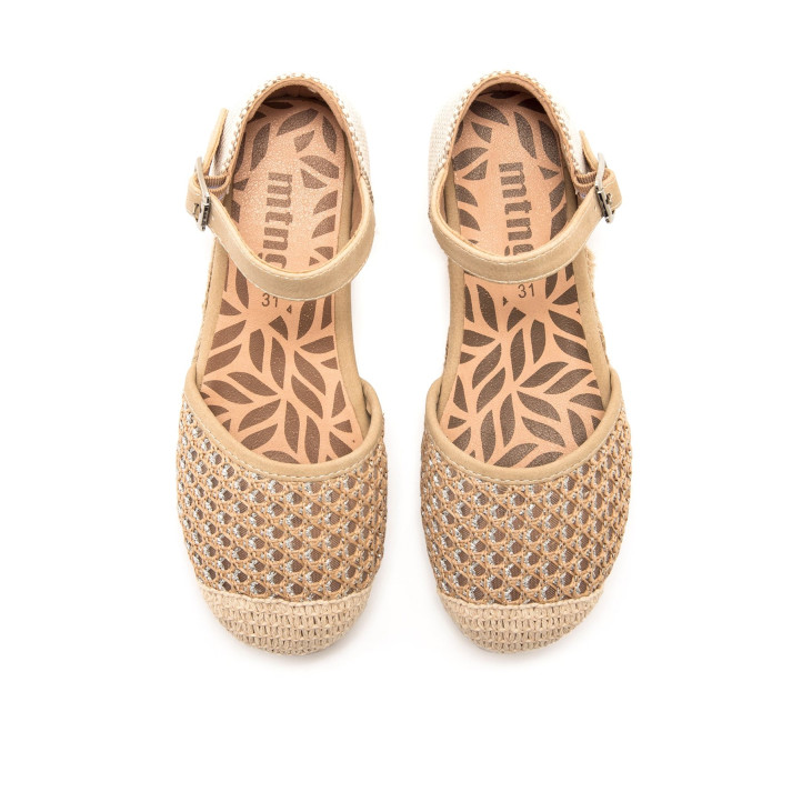 SANDALIAS DE NIñO MTNG KIDS PAD BEIGE 40051 62583 - Querol online