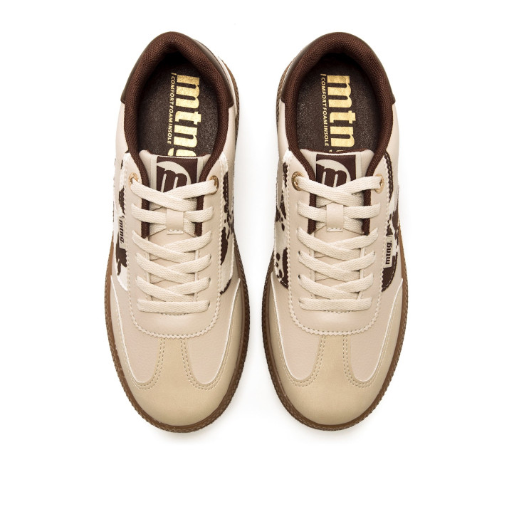 DEPORTIVAS DE MUJER MUSTANG SAOKO BEIGE 60956 62479 - Querol online
