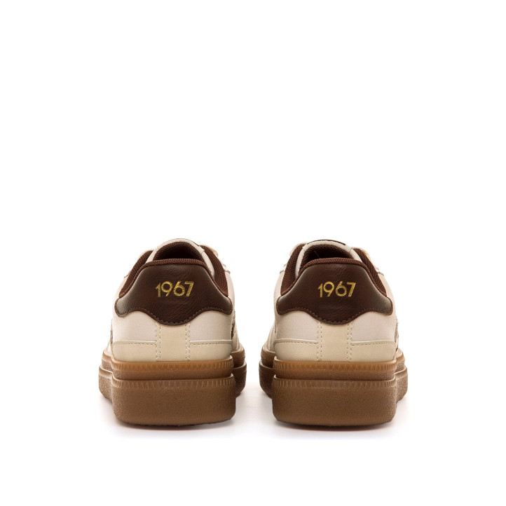 DEPORTIVAS DE MUJER MUSTANG SAOKO BEIGE 60956 62479 - Querol online