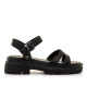 SANDALIAS DE MUJER MUSTANG ZURI NEGRO 55762 62684 - Querol online