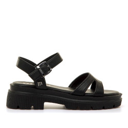 SANDALIAS DE MUJER MUSTANG ZURI NEGRO 55762 62684 - Querol online