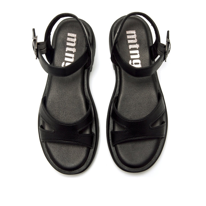 SANDALIAS DE MUJER MUSTANG ZURI NEGRO 55762 62684 - Querol online