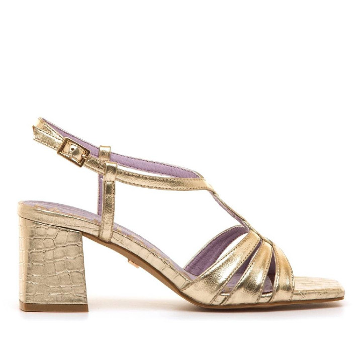 SANDALIAS DE MUJER MARIAMARE 68712 ORO 68712 62625 - Querol online