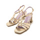 SANDALIAS DE MUJER MARIAMARE 68712 ORO 68712 62625 - Querol online