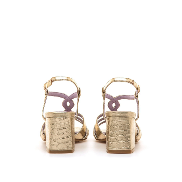 SANDALIAS DE MUJER MARIAMARE 68712 ORO 68712 62625 - Querol online