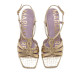 SANDALIAS DE MUJER MARIAMARE 68712 ORO 68712 62625 - Querol online