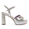 SANDALIAS DE MUJER MARIAMARE 68711 PLATA 68711 62623