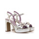 SANDALIAS DE MUJER MARIAMARE 68711 PLATA 68711 62623 - Querol online