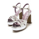 SANDALIAS DE MUJER MARIAMARE 68711 PLATA 68711 62623 - Querol online