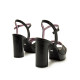 SANDALIAS DE MUJER MARIAMARE 68711 NEGRO 68711 62622 - Querol online