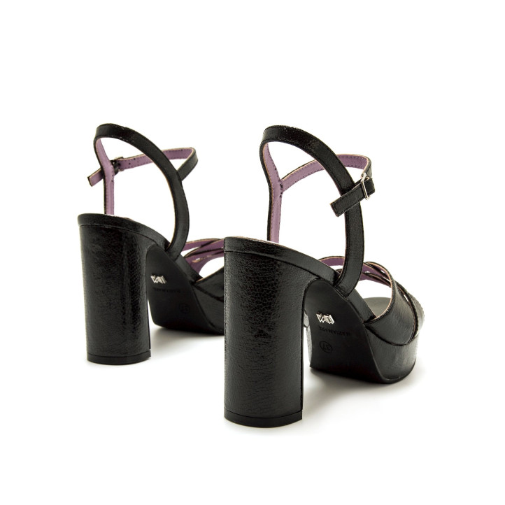 SANDALIAS DE MUJER MARIAMARE 68711 NEGRO 68711 62622 - Querol online