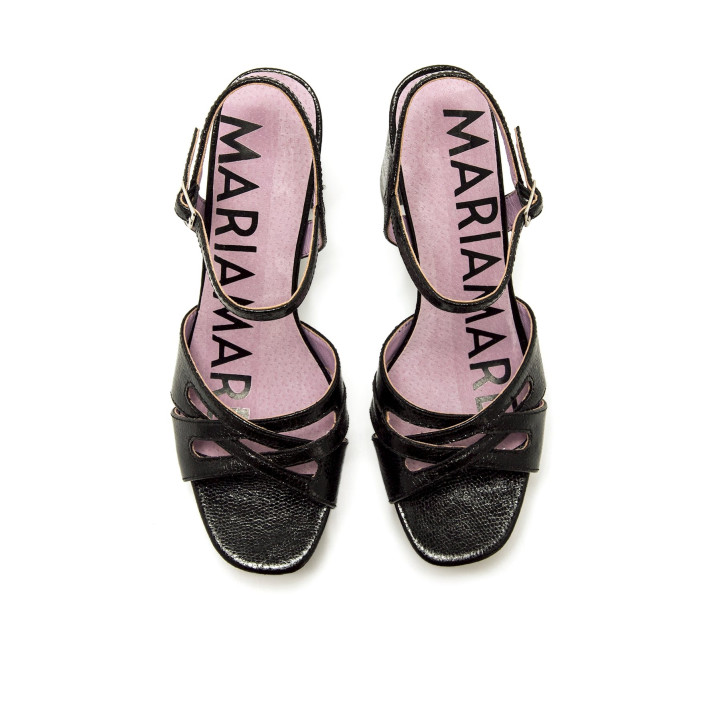 SANDALIAS DE MUJER MARIAMARE 68711 NEGRO 68711 62622 - Querol online