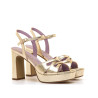 SANDALIAS DE MUJER MARIAMARE 68711 ORO 68711 62624