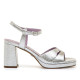 SANDALIAS DE MUJER MARIAMARE 68716 PLATA 68716 62629 - Querol online