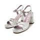 SANDALIAS DE MUJER MARIAMARE 68716 PLATA 68716 62629 - Querol online