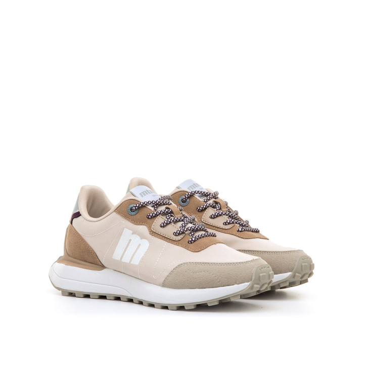 DEPORTIVAS DE MUJER MUSTANG ZINC BEIGE 60779 61743 - Querol online