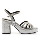 SANDALIAS DE MUJER MUSTANG 56646 PLATA 56646 62740 - Querol online