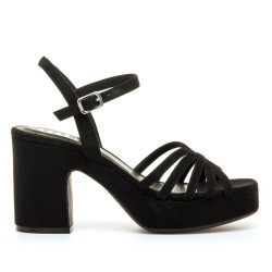 SANDALIAS DE MUJER MUSTANG BRITT NEGRO 56646 62741 - Querol online