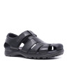 Sandalias Callaghan sintra negras estilo cangrejera