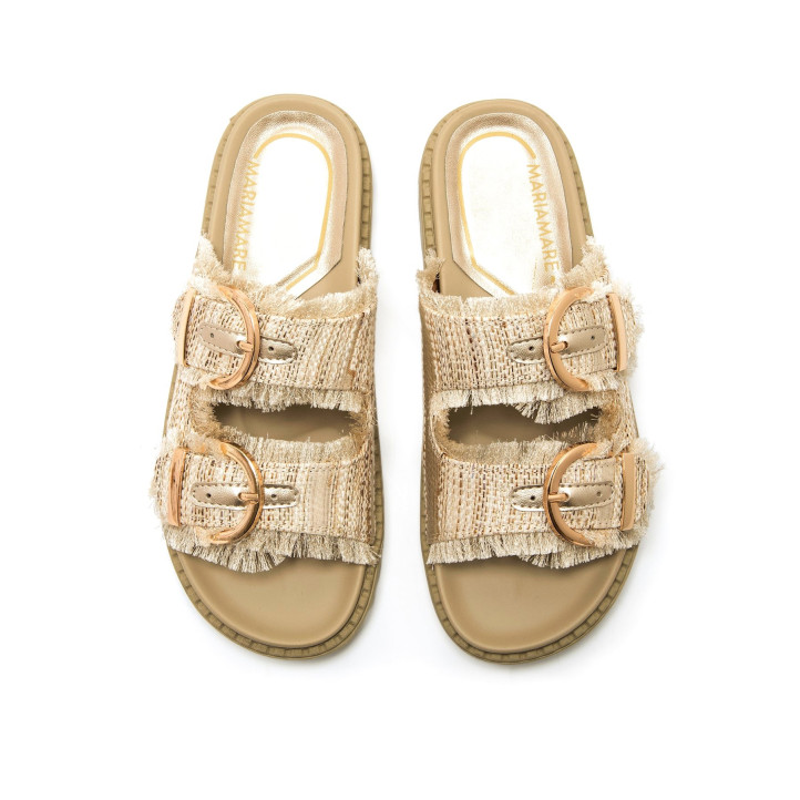 SANDALIAS DE MUJER MARIAMARE 68675 BEIGE 68675 62606 - Querol online