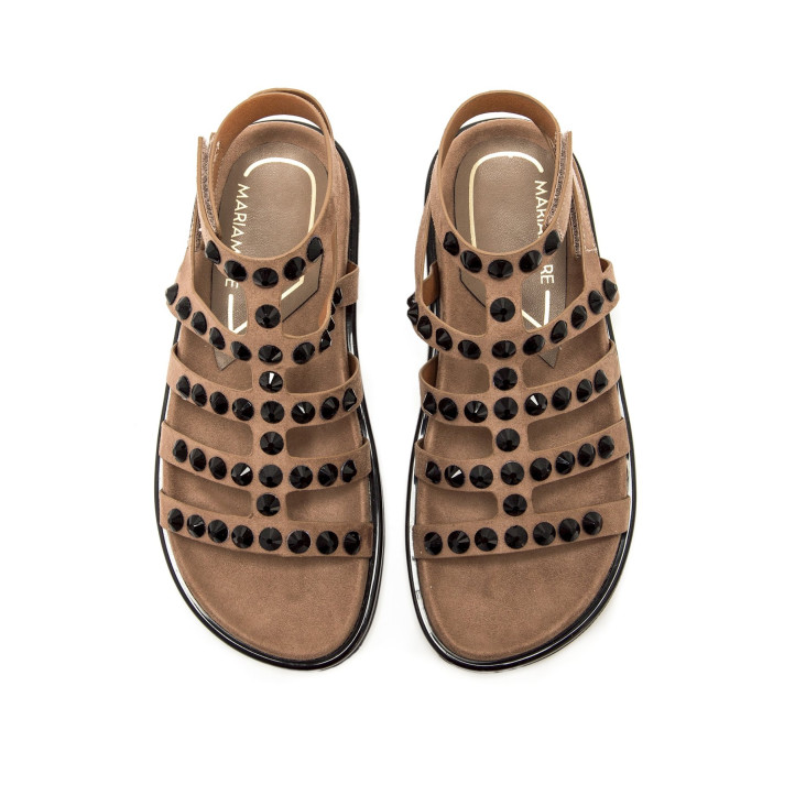 SANDALIAS DE MUJER MARIAMARE 68731 MARRON 68731 62637 - Querol online