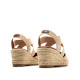 SANDALIAS DE MUJER MUSTANG MADA BEIGE 55913 62695 - Querol online