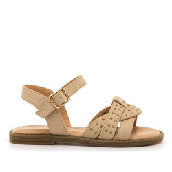 SANDALIAS DE NIñO MTNG KIDS MARIA BEIGE 40057 62586 - Querol online