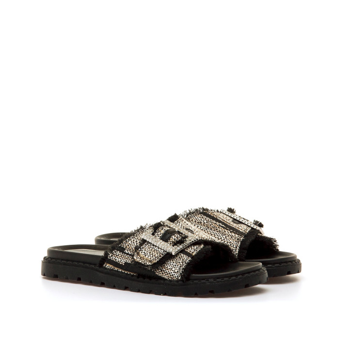 SANDALIAS DE MUJER MARIAMARE 68674 NEGRO 68674 62605 - Querol online