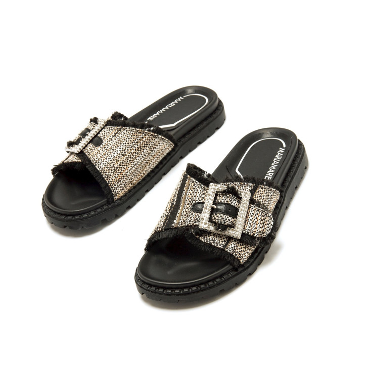 SANDALIAS DE MUJER MARIAMARE 68674 NEGRO 68674 62605 - Querol online