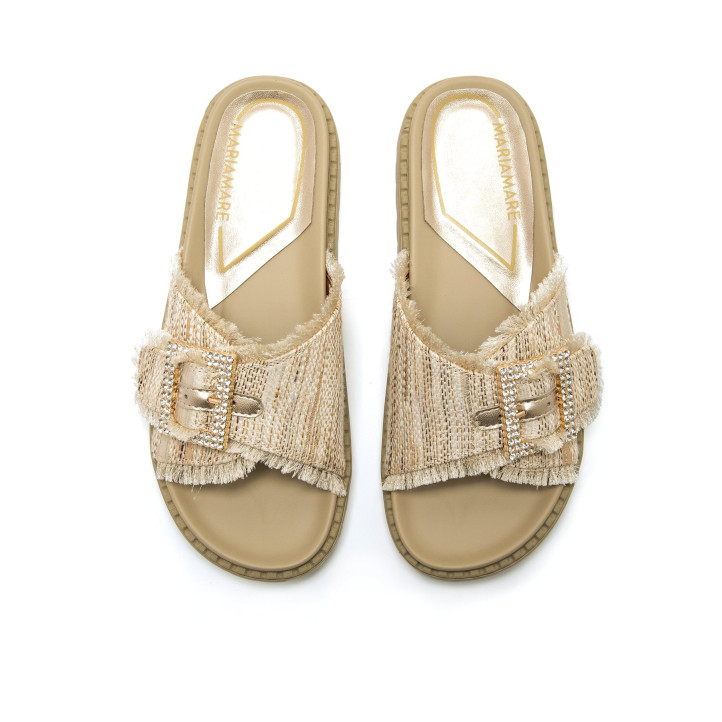SANDALIAS DE MUJER MARIAMARE 68674 BEIGE 68674 62604 - Querol online