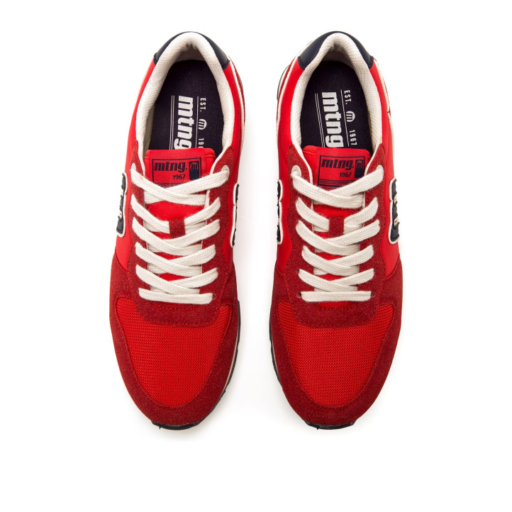DEPORTIVAS DE HOMBRE MUSTANG JOGGO ROJO 84467 62000 - Querol online