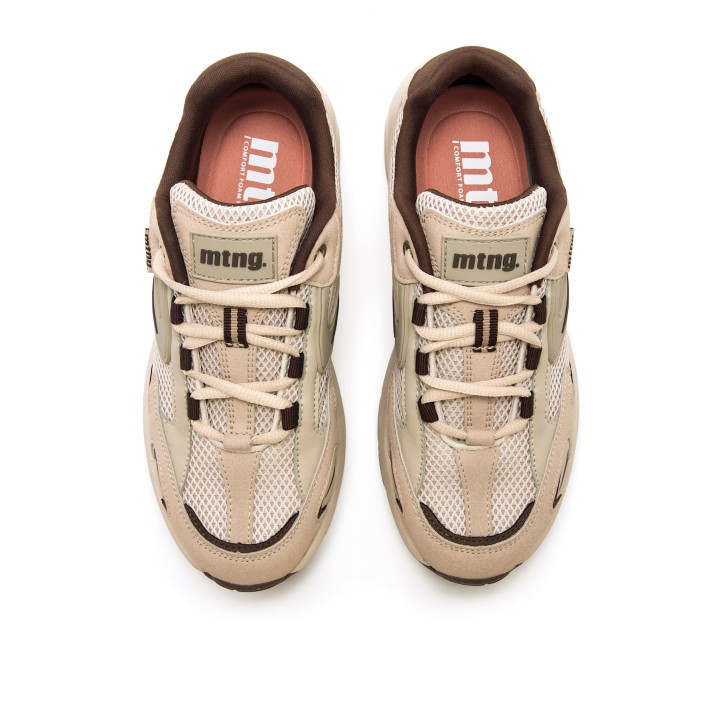 DEPORTIVAS DE MUJER MUSTANG ELECTRA BEIGE 60831 62463 - Querol online