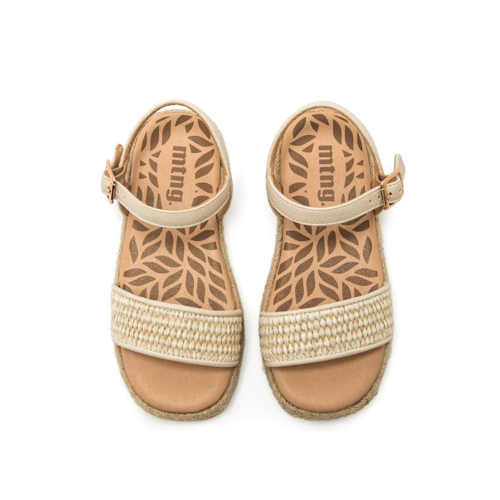 SANDALIAS DE NIñO MTNG KIDS MARIANNA BEIGE 49089 62591 - Querol online