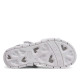 sandalias Chicco cristal blancas con pala ancha y mariposa - Querol online
