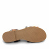 Sandalias planas Redlove yui con tiras multicolor