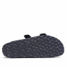 Sandalias Owel porto negras con doble hebilla tipo bio