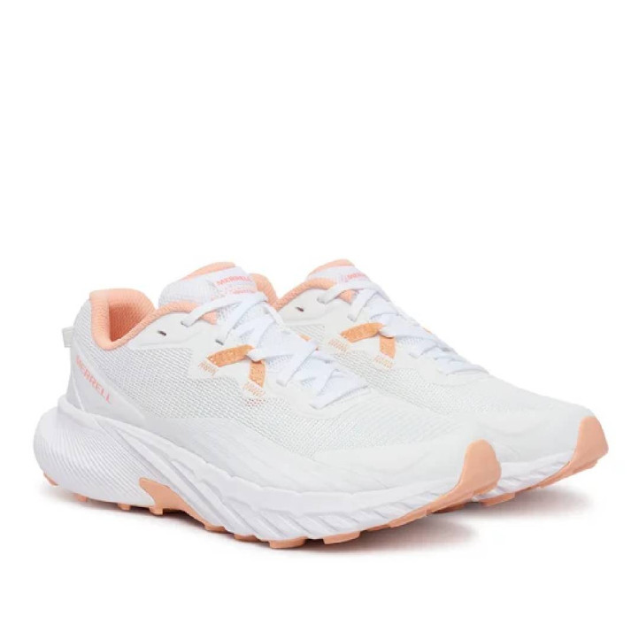 Zapatillas deportivas Merrell agility trail white peach - Querol online