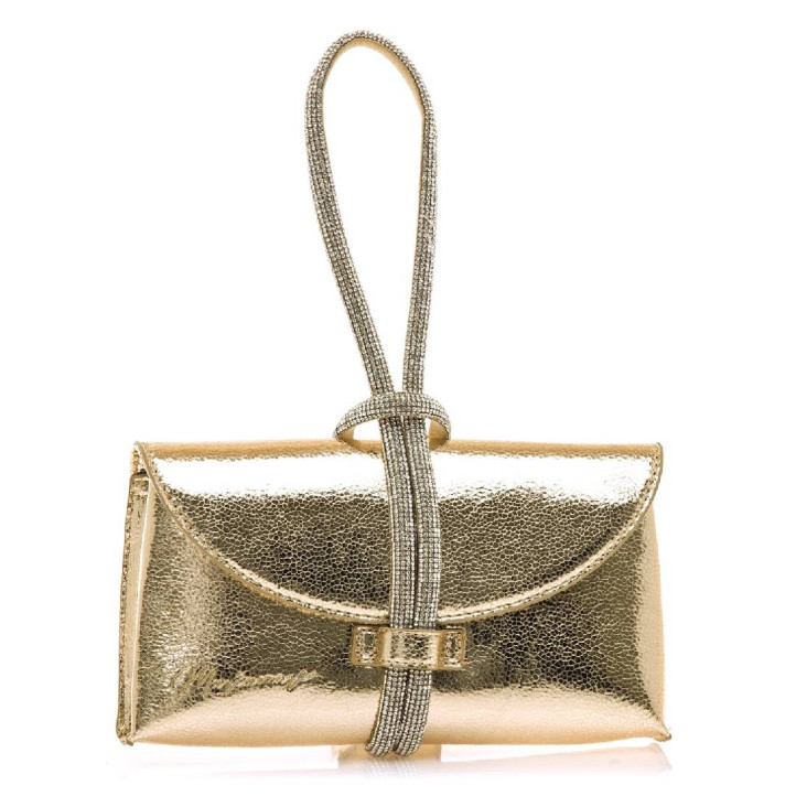 BOLSOS DE MANO DE MUJER MARIAMARE ROUN2 ORO ROUN2 62312 - Querol online