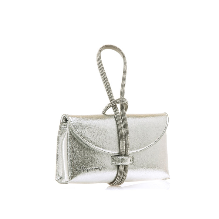 BOLSOS DE MANO DE MUJER MARIAMARE ROUN2 PLATA ROUN2 62313 - Querol online