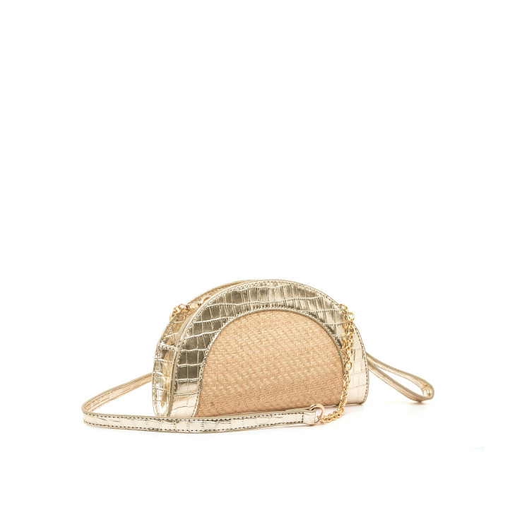 BOLSOS DE MANO DE MUJER MARIAMARE DIAM2 ORO DIAM2 62323 - Querol online