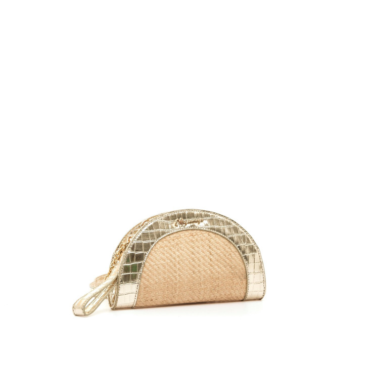 BOLSOS DE MANO DE MUJER MARIAMARE DIAM2 ORO DIAM2 62323 - Querol online