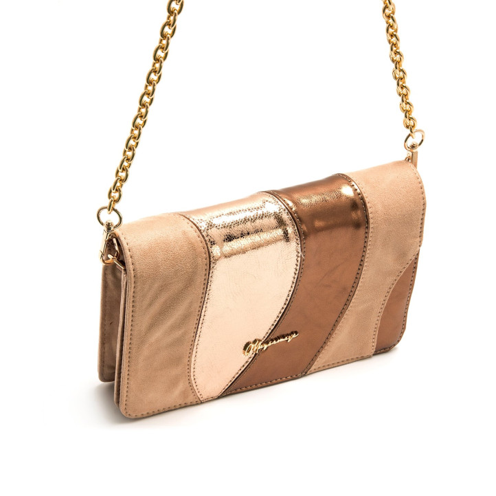 BOLSOS DE MANO DE MUJER MARIAMARE COPA ROSA COPA 62301 - Querol online