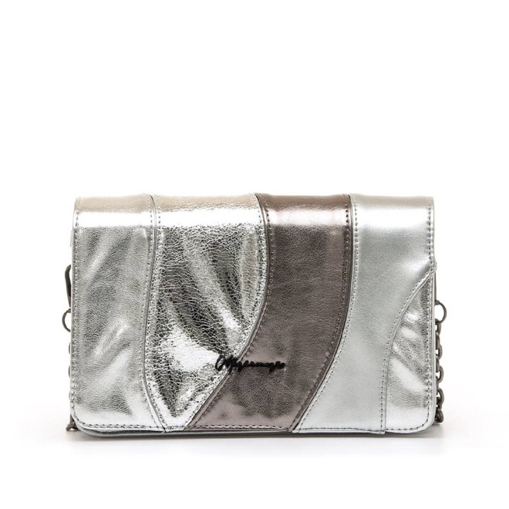 BOLSOS DE MANO DE MUJER MARIAMARE COPA PLATA COPA 62302 - Querol online